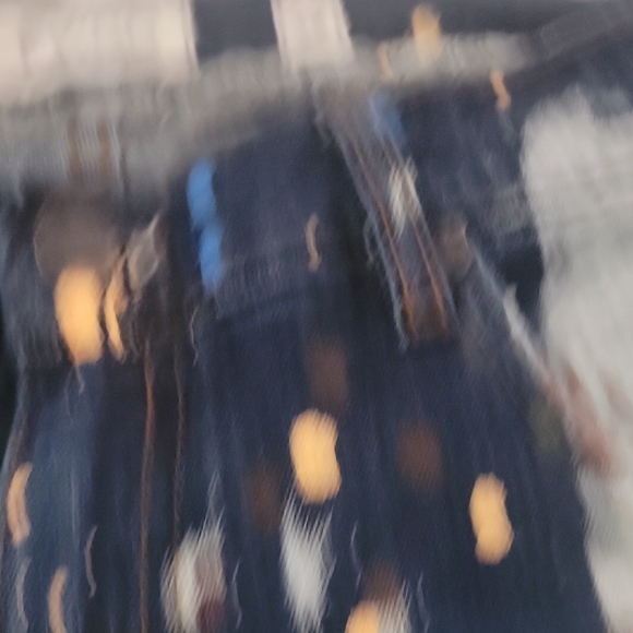 FWRD Denim Paint Splatter Jean Shorts Size 32 - Picture 4 of 10